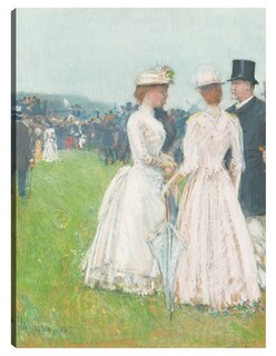 Foto 1 | Cuadro Decorativo - Au Grand Prix De Paris (en El Gran Premio De París), 1887- Childe Hassam - Fotografía - 46x