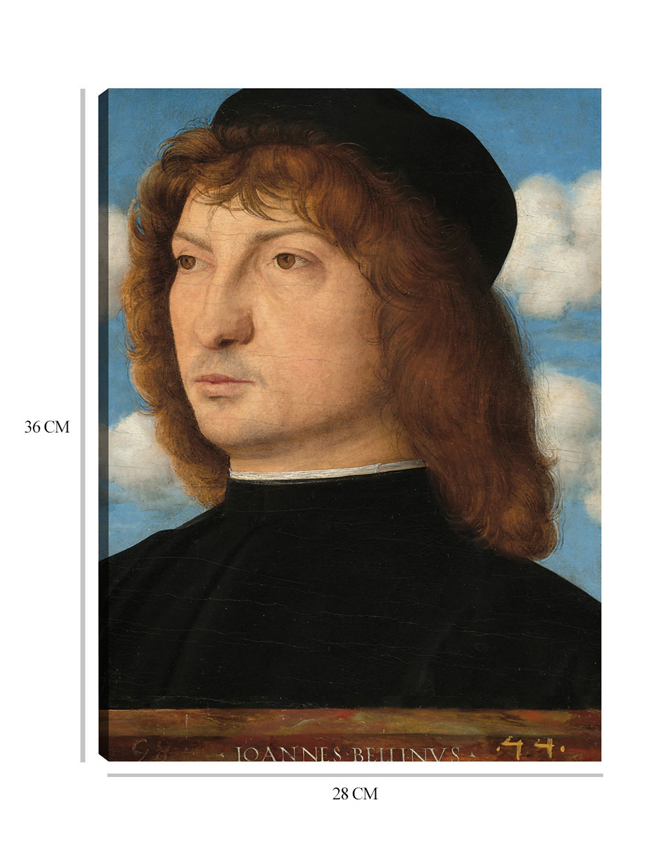 Foto 7 pulgar | Cuadro Decorativo - Retrato De Un Caballero Veneciano C. 1500- Giovanni Bellini - Fotografía - 28x36 - Fine Art Tj