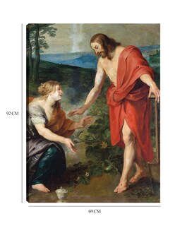 Foto 6 | Cuadro Decorativo - Cristo Se Aparece A María Magdalena (1610 - 1690)- Peter Paul Rubens - Religión - 69x92 - Fine Ar