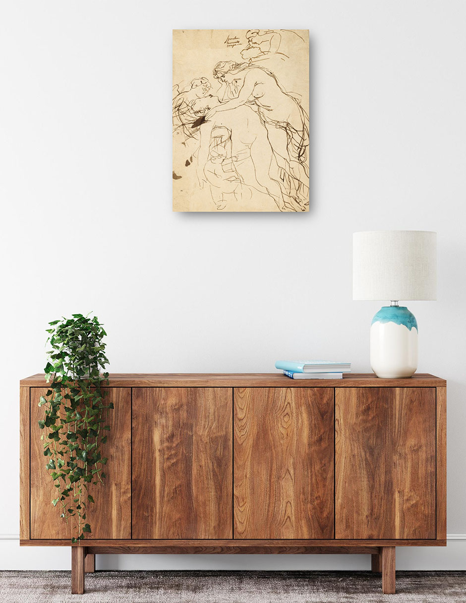 Foto 2 | Cuadro Decorativo - Venus Lamentando A Adonis (c. 1608-1612)- Peter Paul Rubens - Fotografía - 46x61 - Fine Art Tj