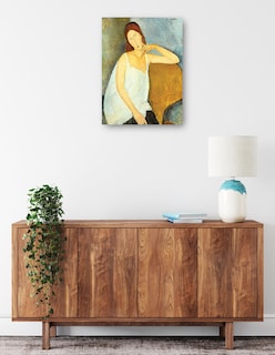 Foto 2 | Cuadro Decorativo - Jeanne Hébuterne (1898-1920) Arte Mural- Amedeo Modigliani - Fotografía - 28x36 - Fine Art Tj