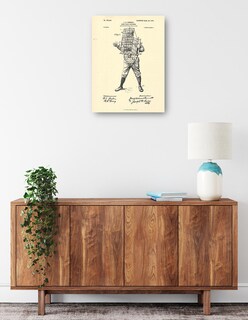 Foto 2 | Cuadro Decorativo - Patente De Receptor De Béisbol, 22 De Marzo De 1904- National Archives - Frases - 28x36 - Fine Art