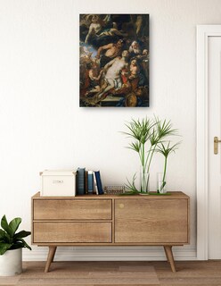 Foto 3 | Cuadro Decorativo - El Sacrificio De Ifigenia (1690-1691)- Johann Michael Rottmayr - Religión - 28x36 - Fine Art Tj