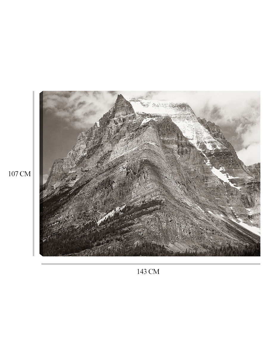 Foto 7 pulgar | Cuadro Decorativo - Montaña Going-to-the-sun, Parque Nacional Glacier, Montana- Ansel Adams - Religión - 107x143