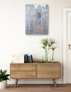 Foto 3 | Cuadro Decorativo - Catedral De Rouen, Fachada Oeste (1894)- Claude Monet - Ciudades - 77x102 - Impresión En Li