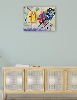Foto 4 | Cuadro Decorativo - Gelb - Rot - Blau (amarillo-rojo-azul), 1925- Wassily Kandinsky - Religión - 107x143 - Fine Art Tj
