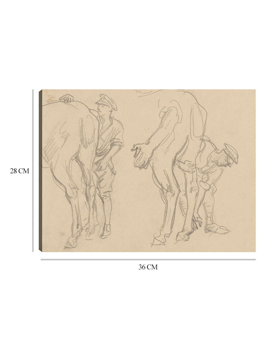 Foto 7 pulgar | Cuadro Decorativo - Estudios Para &#39,scots Grey&#39, (1918)- John Singer Sargent - Fotografía - 28x36 - Fine Art Tj