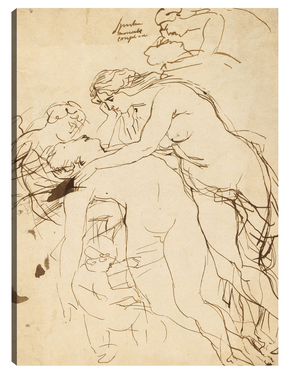 Foto 1 | Cuadro Decorativo - Venus Lamentando A Adonis (c. 1608-1612)- Peter Paul Rubens - Fotografía - 69x92 - Fine Art Tj