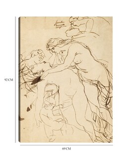 Foto 6 | Cuadro Decorativo - Venus Lamentando A Adonis (c. 1608-1612)- Peter Paul Rubens - Fotografía - 69x92 - Fine Art Tj