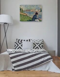 Foto 3 | Cuadro Decorativo - Estudio Para &,#39,bañistas En Asnières&,#39, (c.1883-1884)- Georges Seurat - 69x92 - Fin