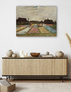 Foto 5 | Cuadro Decorativo - Parterres De Flores En Holanda (c. 1883)- Vincent Van Gogh - Religión - 69x92 - Fine Art Tj
