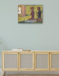 Foto 4 | Cuadro Decorativo - Estudio De Figuras De La Grande Jatte (1884-1885)- Georges Seurat - Fotografía - 28x36 - Fine Art T