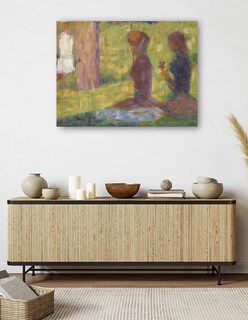Foto 5 | Cuadro Decorativo - Estudio De Figuras De La Grande Jatte (1884-1885)- Georges Seurat - Fotografía - 28x36 - Fine Art T