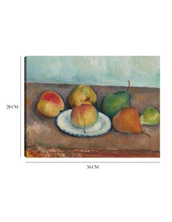 Foto 6 | Cuadro Decorativo - Naturaleza Muerta, Manzanas Y Peras (hacia 1888-90)- Paul Cézanne - Religión - 28x36 - Fine Art Tj