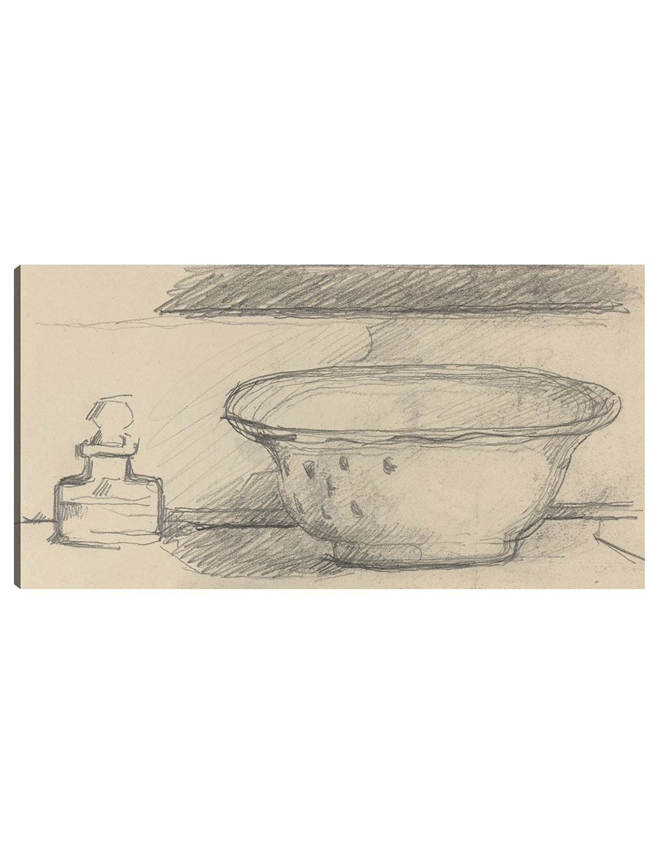 Foto 2 pulgar | Cuadro Decorativo - Lavabo Y Frasco Aromático (anverso) (1877-1881)- Paul Cézanne - Fotografía - 54x102 - Fine Art Tj
