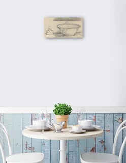 Foto 2 | Cuadro Decorativo - Lavabo Y Frasco Aromático (anverso) (1877-1881)- Paul Cézanne - Fotografía - 54x102 - Fine Art Tj