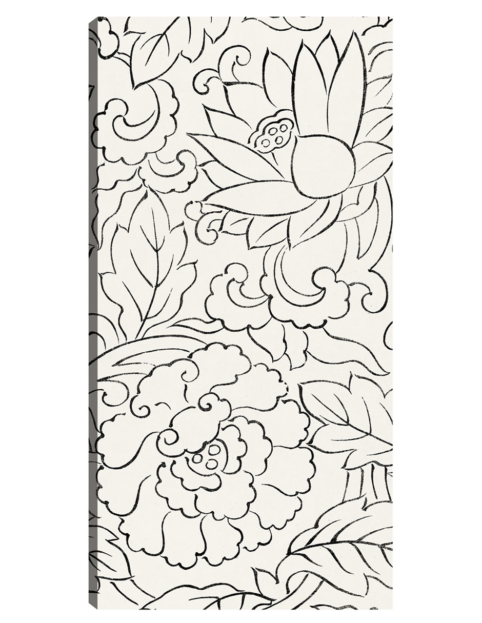 Foto 2 pulgar | Cuadro Decorativo - Grabado En Madera Original Vintage Japonés -flores (1860-1869)- Taguchi Tomoki - Floral - 6