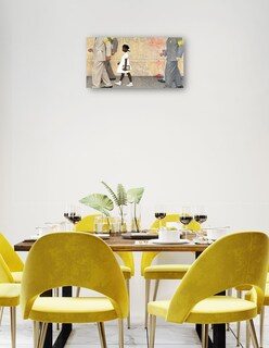 Foto 3 | Cuadro Decorativo - El Problema Con El Que Todos Vivimos (ruby Bridges)- Norman Rockwell - Fotografía - 46x89 - Fine