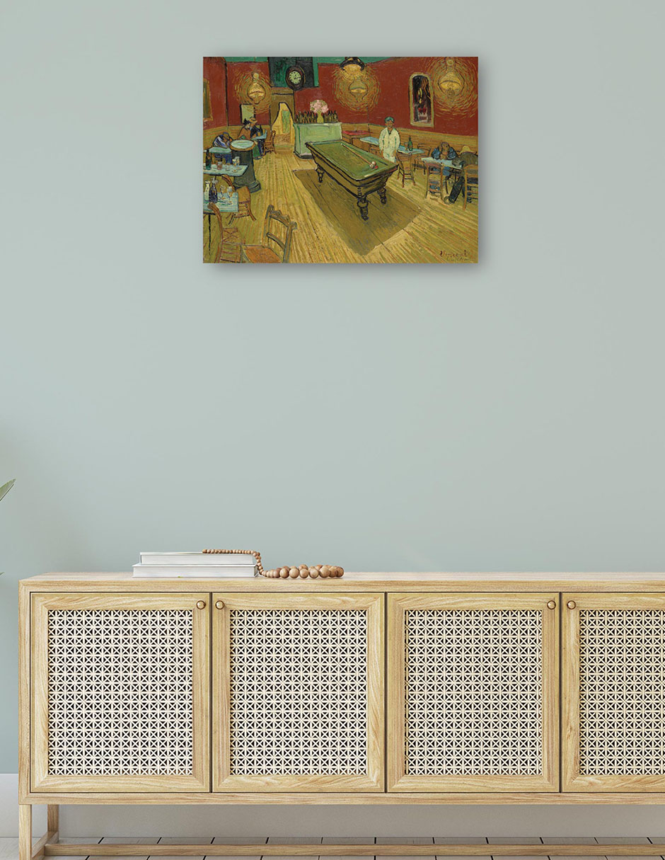 Foto 5 pulgar | Cuadro Decorativo - Le Café De Nuit (el Café Nocturno) (1888)- Vincent Van Gogh - Ciudades - 77x102 - Fine Art Tj