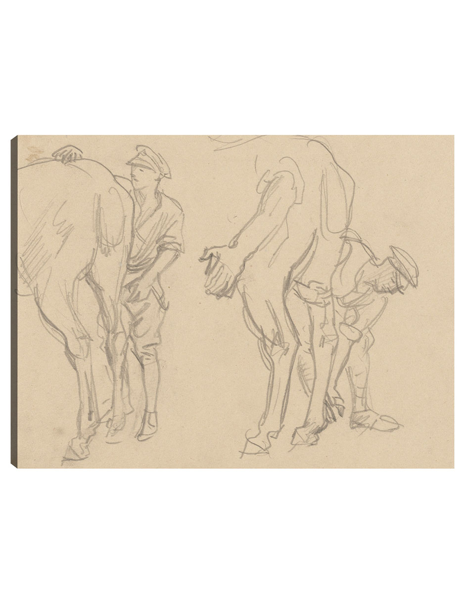 Foto 1 | Cuadro Decorativo - Estudios Para &#39,scots Grey&#39, (1918)- John Singer Sargent - Fotografía - 69x92 - Fine Art Tj