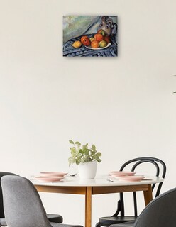 Foto 2 | Cuadro Decorativo - Fruta Y Una Jarra Sobre Una Mesa (hacia 1890)- Paul Cézanne - Religión - 46x61 - Fine Art Tj