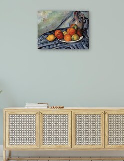 Foto 4 | Cuadro Decorativo - Fruta Y Una Jarra Sobre Una Mesa (hacia 1890)- Paul Cézanne - Religión - 46x61 - Fine Art Tj