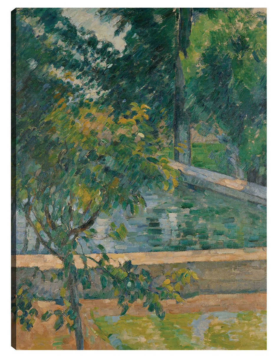 Foto 2 pulgar | Cuadro Decorativo - La Piscina De Jas De Bouffan (hacia 1878)- Paul Cézanne - Paisaje - 46x61 - Impresión En L