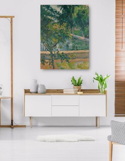 Foto 5 | Cuadro Decorativo - La Piscina De Jas De Bouffan (hacia 1878)- Paul Cézanne - Paisaje - 46x61 - Impresión En L