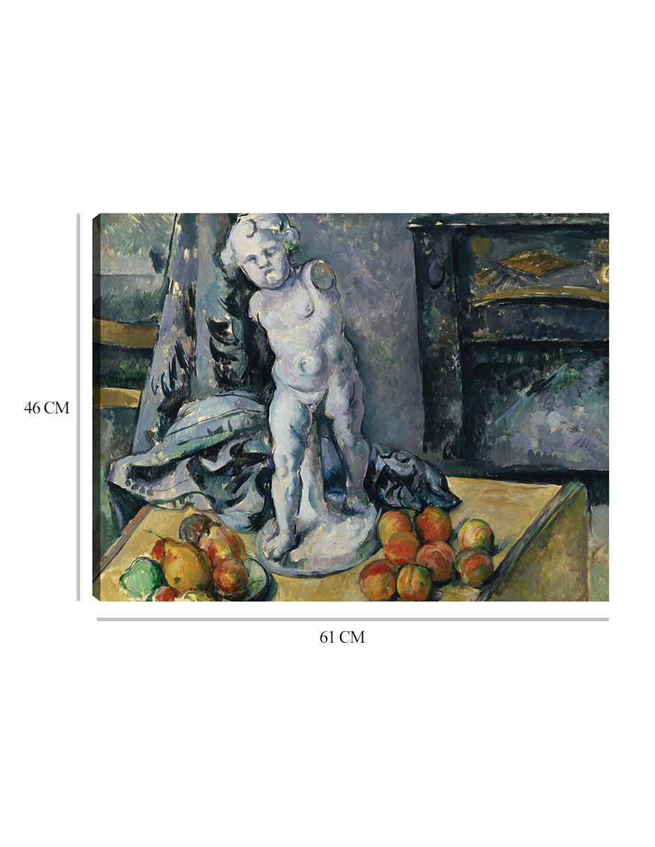 Foto 7 pulgar | Cuadro Decorativo - Naturaleza Muerta Con Estatuilla (década De 1890)- Paul Cézanne - Religión - 46x61 - Fine Art Tj