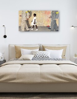 Foto 5 | Cuadro Decorativo - El Problema Con El Que Todos Vivimos (ruby Bridges)- Norman Rockwell - Fotografía - 72x138 - Fi