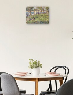 Foto 2 | Cuadro Decorativo - Estudio Para La Grande Jatte (1884-1885)- Georges Seurat - Paisaje - 46x61 - Impresión En L
