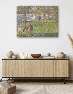 Foto 5 | Cuadro Decorativo - Estudio Para La Grande Jatte (1884-1885)- Georges Seurat - Paisaje - 46x61 - Impresión En L
