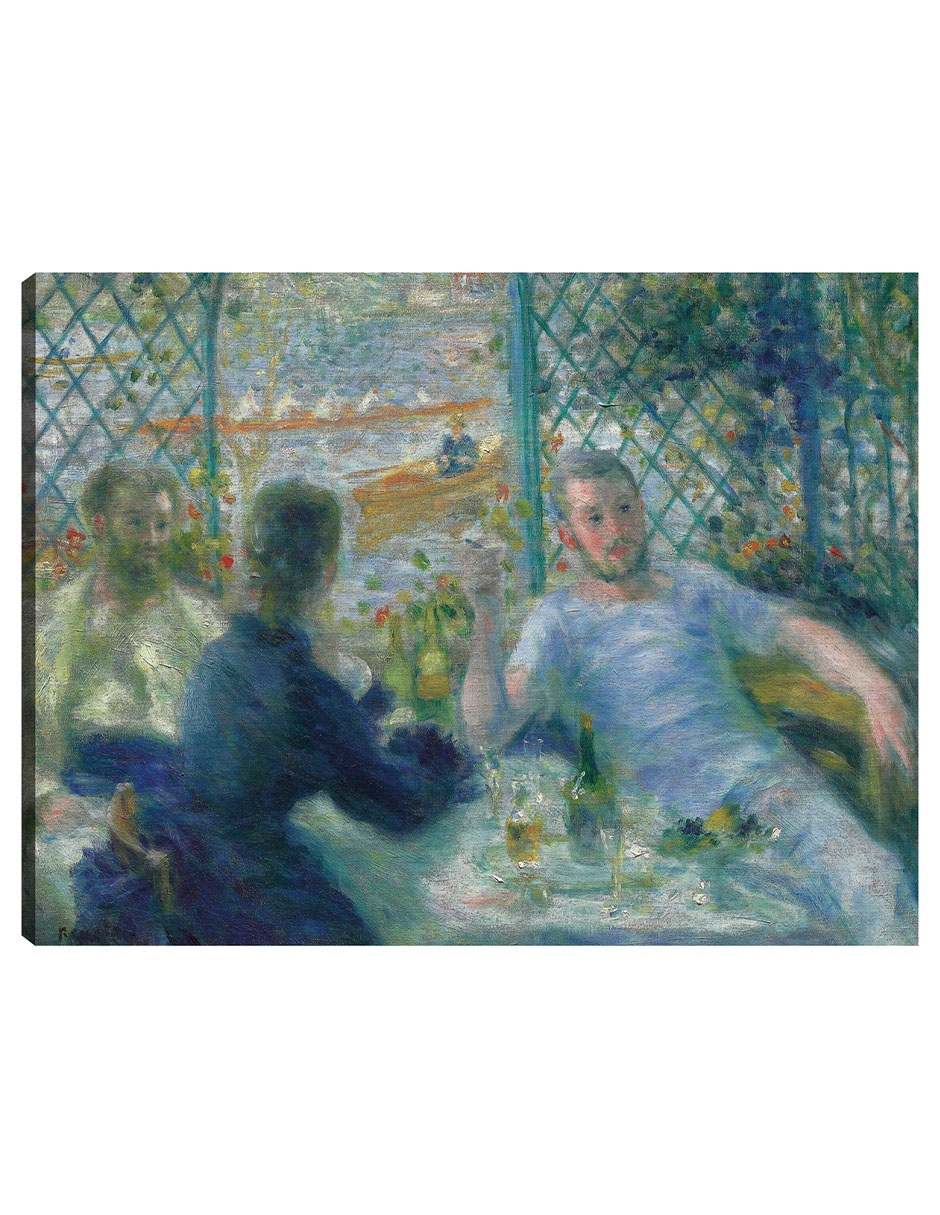 Foto 2 pulgar | Cuadro Decorativo - Almuerzo En El Restaurante Fournaise (1875)- Pierre-auguste Renoir - 28x36 - Fine Art Tj