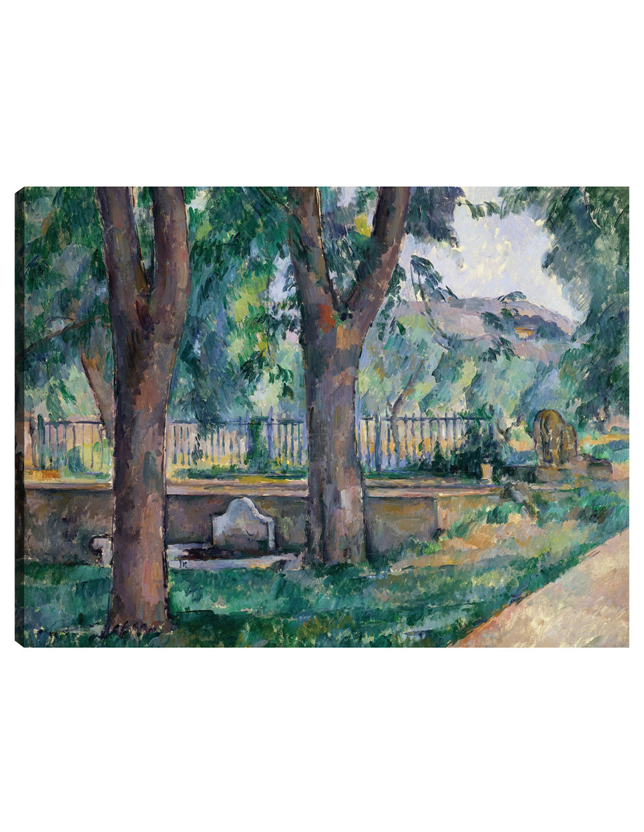 Foto 2 pulgar | Cuadro Decorativo - La Piscina De Jas De Bouffan (hacia 1885-1886)- Paul Cézanne - Religión - 46x61 - Fine Art Tj