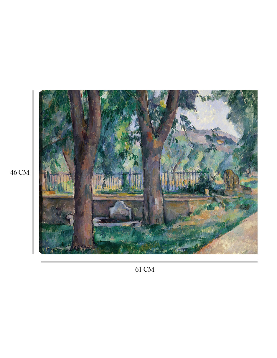 Foto 6 | Cuadro Decorativo - La Piscina De Jas De Bouffan (hacia 1885-1886)- Paul Cézanne - Religión - 46x61 - Fine Art Tj
