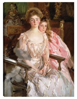 Foto 1 | Cuadro Decorativo - La Señora Fiske Warren (gretchen Osgood) Y Su Hija Rachel (1903)- John Singer Sargent - 46x6