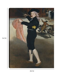 Foto 6 | Cuadro Decorativo - Señorita V. . . Con El Traje De Espada (1862)- Edouard Manet - Fotografía - 28x36 - Fine Art Tj