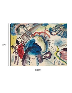 Foto 6 | Cuadro Decorativo - Borrador De &,#39,cuadro Con Borde Blanco&,#39, (1913)- Wassily Kandinsky - 77x102 - Fine Ar