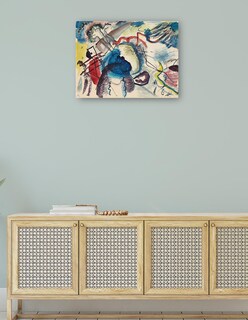 Foto 4 | Cuadro Decorativo - Borrador De &,#39,cuadro Con Borde Blanco&,#39, (1913)- Wassily Kandinsky - 107x143 - Fine