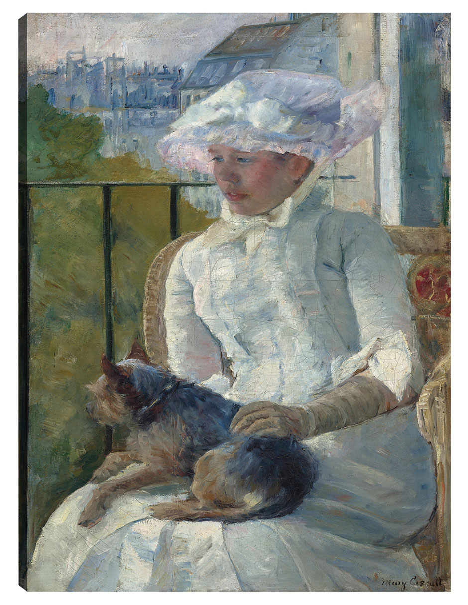 Foto 2 pulgar | Cuadro Decorativo - Niña Junto A Una Ventana (c. 1883-1884)- Mary Cassatt - Fotografía - 69x92 - Impresión En