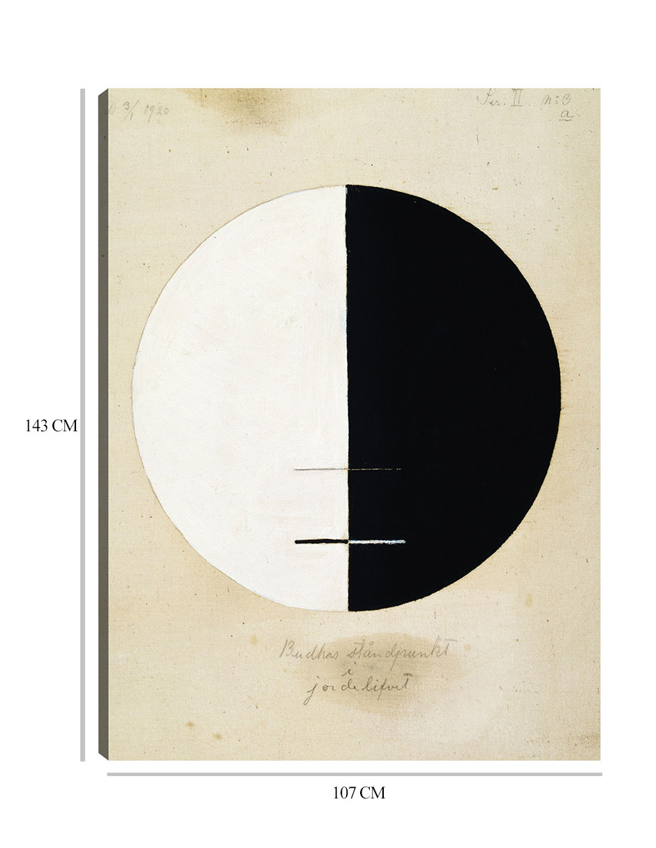 Foto 7 pulgar | Cuadro Decorativo - El Punto De Vista De Buda En La Vida Terrenal No. 3 (1920)- Hilma Af Klint - 107x143 - Fine Art Tj