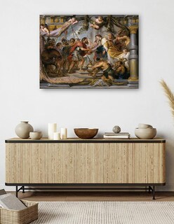 Foto 5 | Cuadro Decorativo - El Encuentro De Abraham Y Melquisedec (c. 1626)- Peter Paul Rubens - Religión - 69x92 - Fine Art Tj