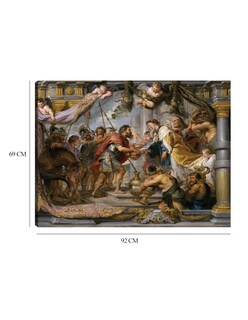 Foto 6 | Cuadro Decorativo - El Encuentro De Abraham Y Melquisedec (c. 1626)- Peter Paul Rubens - Religión - 69x92 - Fine Art Tj