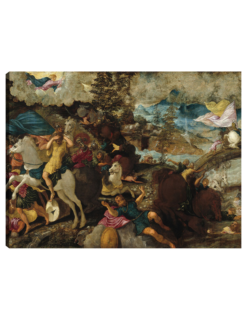 Foto 2 pulgar | Cuadro Decorativo - La Conversión De San Pablo (c. 1544)- Jacopo Tintoretto - Religión - 46x61 - Impresión En