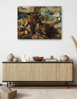 Foto 5 | Cuadro Decorativo - La Conversión De San Pablo (c. 1544)- Jacopo Tintoretto - Religión - 46x61 - Impresión En