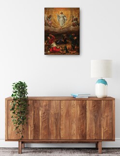 Foto 2 | Cuadro Decorativo - La Transfiguración De Cristo (siglo Xvii)- Netherlandish School - Religión - 46x61 - Fine Art Tj