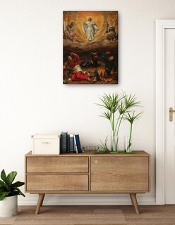 Foto 3 | Cuadro Decorativo - La Transfiguración De Cristo (siglo Xvii)- Netherlandish School - Religión - 46x61 - Fine Art Tj