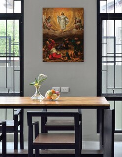 Foto 4 | Cuadro Decorativo - La Transfiguración De Cristo (siglo Xvii)- Netherlandish School - Religión - 46x61 - Fine Art Tj