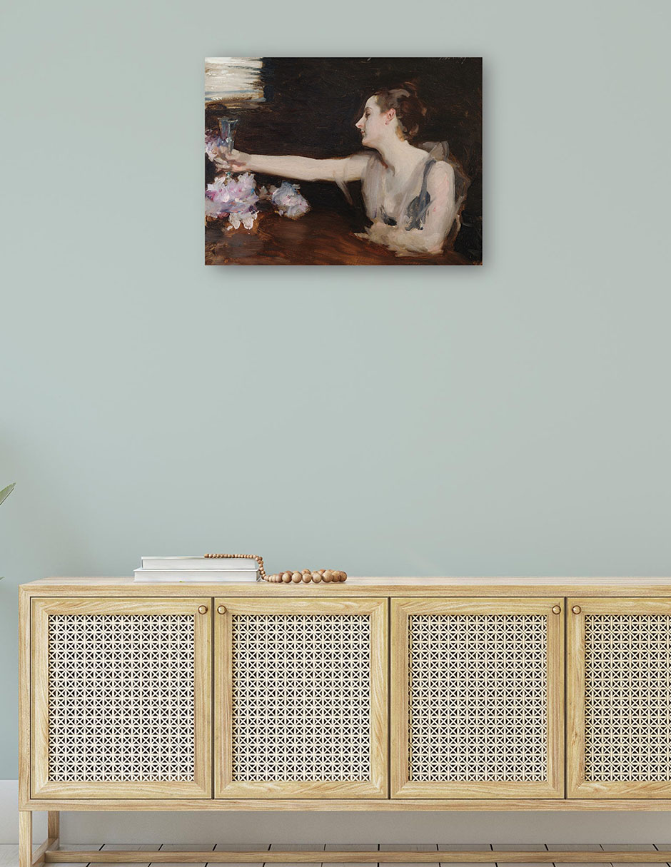 Foto 5 pulgar | Cuadro Decorativo - Madame Gautreau Brindando (1882-1883)- John Singer Sargent - Fotografía - 28x36 - Fine Art Tj