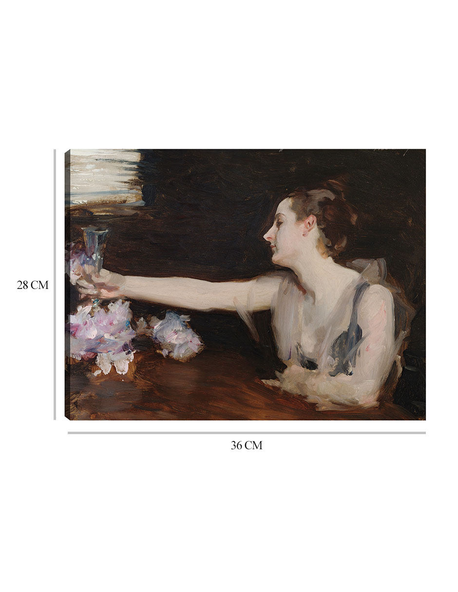 Foto 6 | Cuadro Decorativo - Madame Gautreau Brindando (1882-1883)- John Singer Sargent - Fotografía - 28x36 - Fine Art Tj